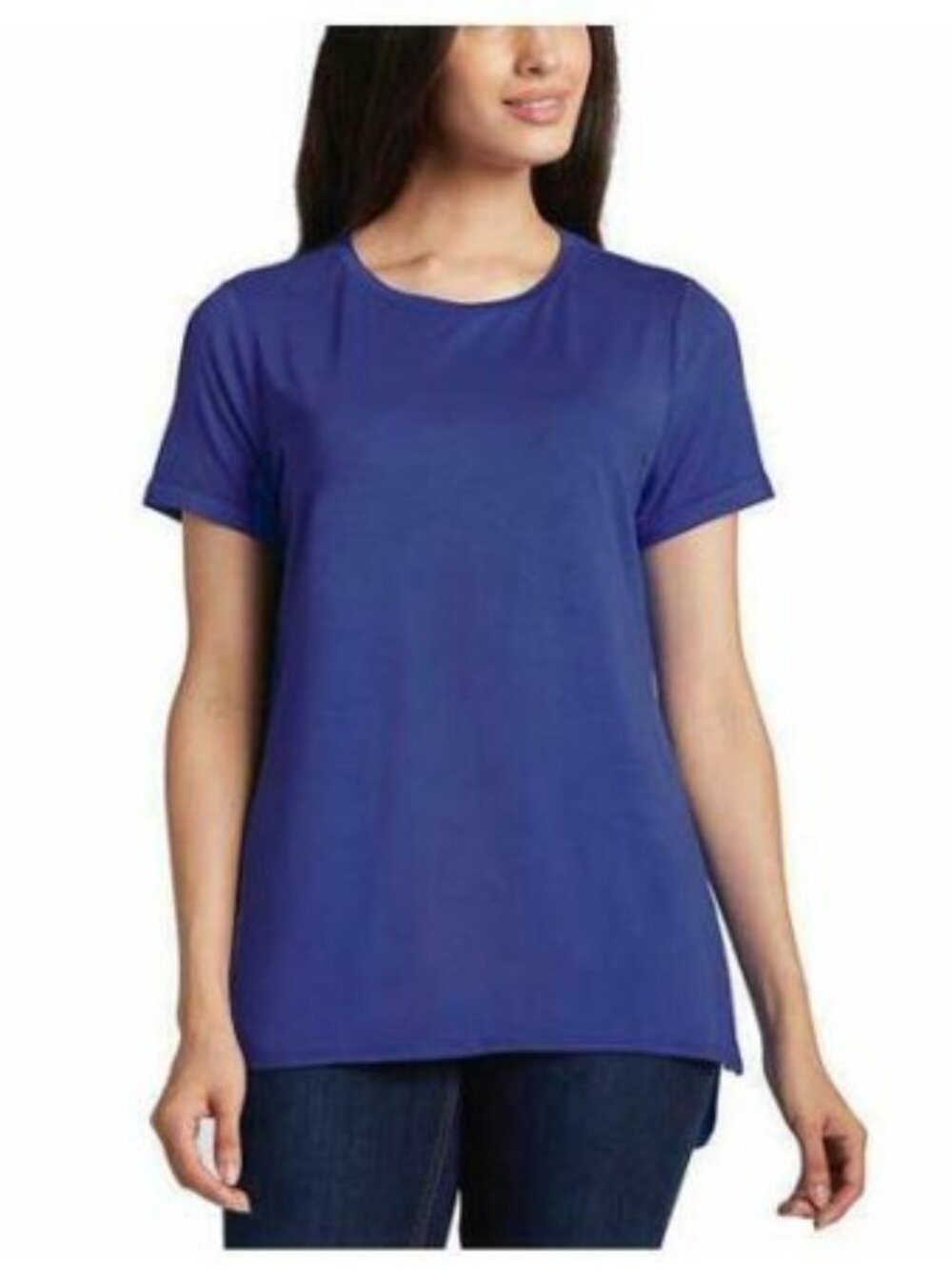 Ellen Tracy Womens Tunic Top